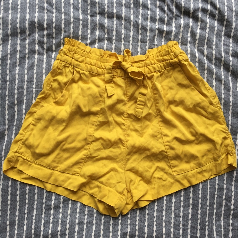 Yellow Summer Shorts